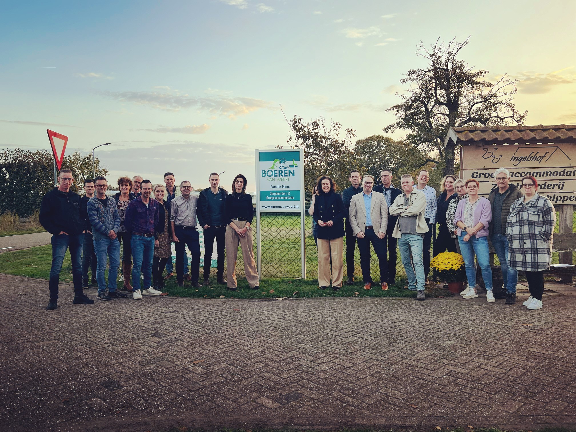 Meer zichtbaarheid voor de boeren van Weert